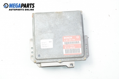 ECU für Peugeot 306 1.4, 75 hp, hecktür, 5 türen, 1994 № Bosch 0 261 200 778