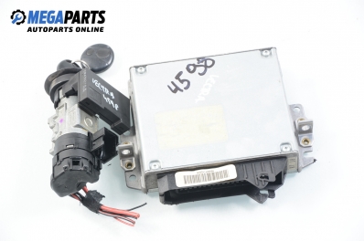 ECU incl. ignition key and immobilizer for Opel Vectra B 2.0 16V, 136 hp, station wagon, 1999