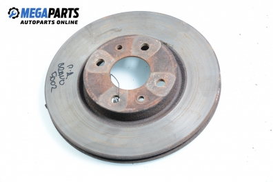 Brake disc for Fiat Bravo 1.9 TD, 100 hp, 3 doors, 1998, position: front