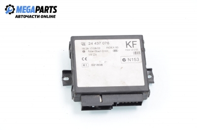 Central lock module for Opel Astra G 1.4, 90 hp, sedan, 2004 № GM 24 437 076