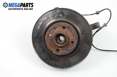 Knuckle hub for Nissan Micra (K12) 1.2 16V, 80 hp, hatchback, 3 doors, 2003, position: front - right