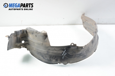 Inner fender for Nissan Almera (N15) 1.4, 75 hp, hatchback, 5 doors, 1995, position: front - left