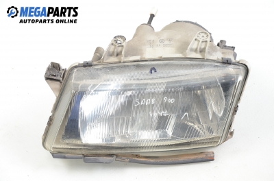 Headlight for Saab 900 2.0, 131 hp, hatchback, 3 doors, 1996, position: left