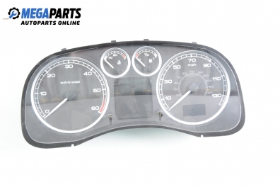 Bloc instrumente de bord, volan pe dreapta pentru Peugeot 307 2.0 HDi, 90 cp, hatchback, 5 uși, 2004 № Sagem 21678498-5