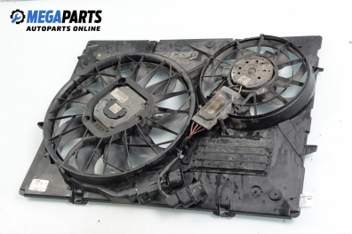 Cooling fans for Porsche Cayenne 4.5 S, 340 hp automatic, 2004 Bosch