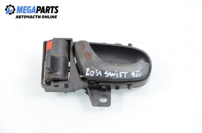 Inner handle for Suzuki Swift 1.0, 53 hp, hatchback, 5 doors, 1995, position: rear - left