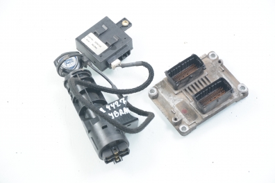 ECU incl. ignition key and immobilizer for Lancia Lybra 2.0 20V, 154 hp, station wagon, 2001