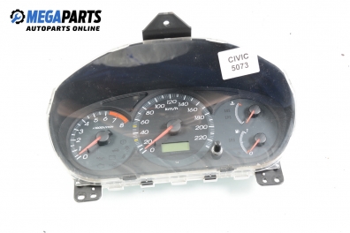 Instrument cluster for Honda Civic VII 1.6, 110 hp, hatchback, 5 doors, 2001