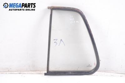 Door vent window for Volkswagen Golf III 1.8, 75 hp, 5 doors, 1991, position: rear - left