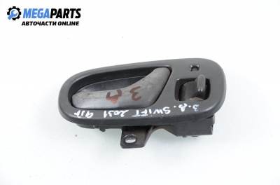 Inner handle for Suzuki Swift 1.0, 53 hp, hatchback, 5 doors, 1995, position: rear - right