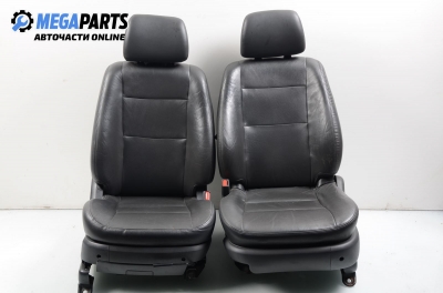 Leather seats for Kia Sorento 2.5 CRDi, 140 hp automatic, 2003