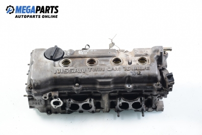 Engine head for Nissan Almera (N15) 1.4, 75 hp, hatchback, 5 doors, 1995