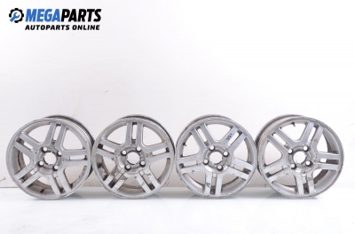 Alloy wheels for Ford Focus (1998-2005) 15 inches, width 6 (The price is for the set)