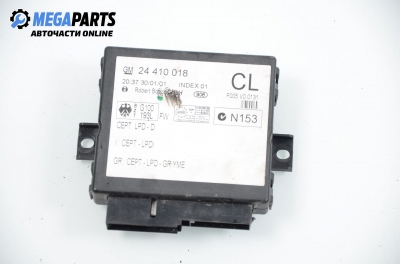 Central lock module for Opel Zafira A 2.0 16V DTI, 101 hp, 2001 № GM 24 410 018