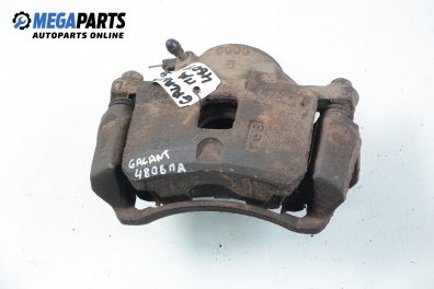 Caliper for Mitsubishi Galant VIII 2.0 TDI, 90 hp, sedan, 1998, position: front - left