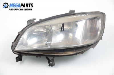 Headlight for Opel Zafira A 2.0 16V DTI, 101 hp, 2001, position: left