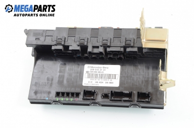 Fuse box for Mercedes-Benz CLK-Class 209 (C/A) 3.2 CDI, 224 hp, coupe automatic, 2005 № A 209 545 21 01