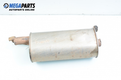 Muffler for Mitsubishi Pajero III 3.2 Di-D, 165 hp automatic, 2001