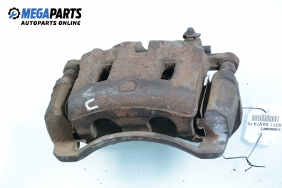 Caliper for Hyundai Santa Fe 2.4 16V 4x4, 146 hp, 2001, position: front - left