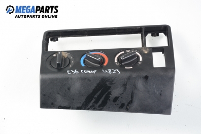 Air conditioning panel for BMW 3 (E36) 1.7 TDS, 90 hp, hatchback, 3 doors, 1998