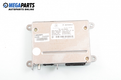 Bluetooth module for Mercedes-Benz CLK-Class 209 (C/A) 3.2 CDI, 224 hp, coupe automatic, 2005 № A 211 870 27 26