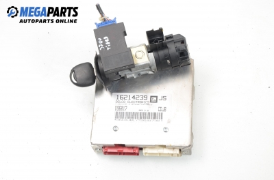 ECU incl. ignition key and immobilizer for Opel Tigra 1.4 16V, 90 hp, 1997 № GM 16214239