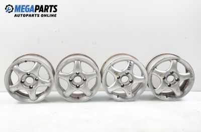 Alloy wheels for Mitsubishi Space Star (1998-2003) 14 inches, width 6 (The price is for the set)