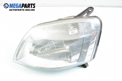 Headlight for Peugeot Partner 2.0 HDI, 90 hp, passenger, 2003, position: left