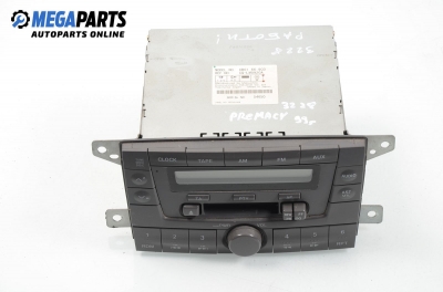 Cassette player for Mazda Premacy 2.0 TD, 90 hp, 1999 № CB01 66 9C0