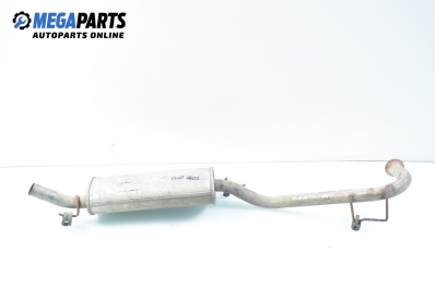 Muffler for Renault Clio I 1.2, 58 hp, hatchback, 1996