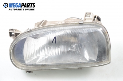 Headlight for Volkswagen Golf III 1.8, 90 hp, 5 doors, 1992, position: left