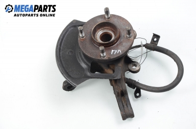 Knuckle hub for Nissan Almera 2.2 DI, 110 hp, 3 doors, 2001, position: front - left