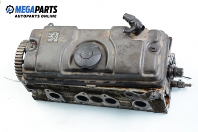 Engine head for Peugeot 206 1.6, 89 hp, hatchback, 5 doors, 1999