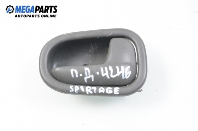 Inner handle for Kia Sportage I (JA) 2.0 TD 4WD, 83 hp, 5 doors, 1999, position: front - right