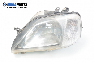 Headlight for Dacia Logan 1.5 dCi, 68 hp, sedan, 2008, position: left