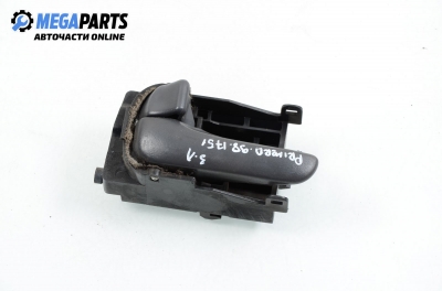 Inner handle for Nissan Primera 2.0, 131 hp, sedan, 5 doors, 1998, position: rear - left