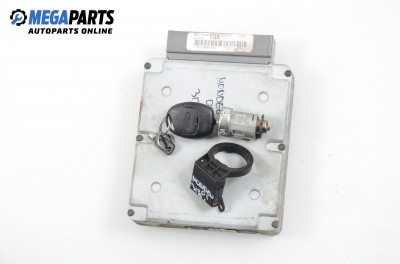 ECU incl. ignition key and immobilizer for Ford Mondeo Mk III 2.0 16V DI, 90 hp, sedan, 2001 № 1S7F-12A650-BAD