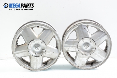 Alloy wheels for Renault Megane I (1995-2002) 15 inches, width 6 (The price is for two pieces)