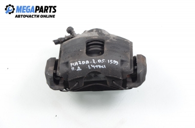 Caliper for Mazda 2 1.4 TDCi, 68 hp, hatchback, 5 doors, 2005, position: front - right