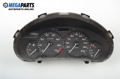 Instrument cluster for Peugeot 206 1.4, 75 hp, hatchback, 5 doors, 2001