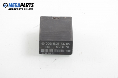 Air conditioning relay for Mercedes-Benz 124 (W/S/C/A/V) 2.2, 150 hp, sedan automatic, 1995 № 003 545 54 05