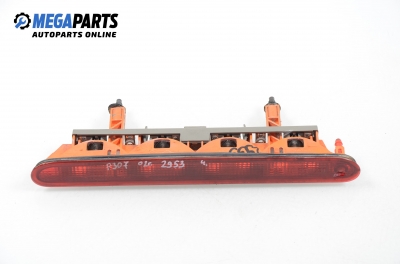 Central tail light for Peugeot 307 2.0 HDI, 90 hp, hatchback, 5 doors, 2002