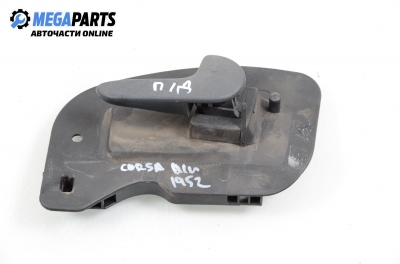 Inner handle for Opel Corsa C 1.7 DI, 65 hp, hatchback, 5 doors, 2001, position: front - right