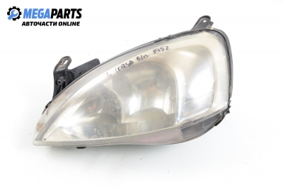 Headlight for Opel Corsa C 1.7 DI, 65 hp, hatchback, 5 doors, 2001, position: left