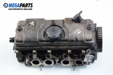 Engine head for Peugeot 206 1.4, 75 hp, 3 doors, 2001