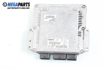 ECU für Peugeot 307 2.0 HDi, 107 hp, hecktür, 5 türen, 2004 № Bosch 0 281 011 248