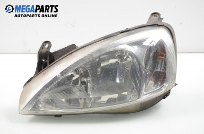 Headlight for Opel Corsa C 1.7 DI, 65 hp, truck, 2005, position: left