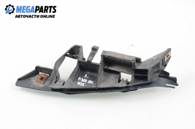 Bumper holder for Peugeot 307 2.0 16V, 136 hp, hatchback, 5 doors, 2001, position: front - left