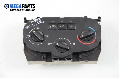 Air conditioning panel for Peugeot 307 2.0 HDI, 90 hp, hatchback, 5 doors, 2002