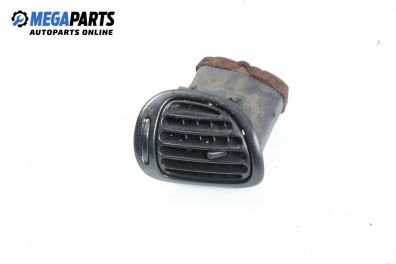 AC heat air vent for Peugeot 206 1.4, 75 hp, hatchback, 3 doors, 2003